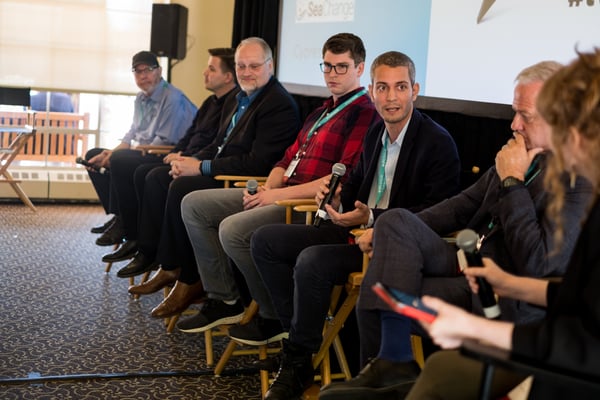 Applicaster's CEO, Jonathan Laor, speaking at TVOT SF 2018