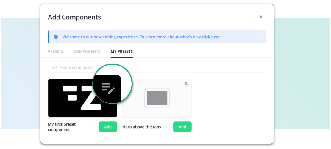 custom presets