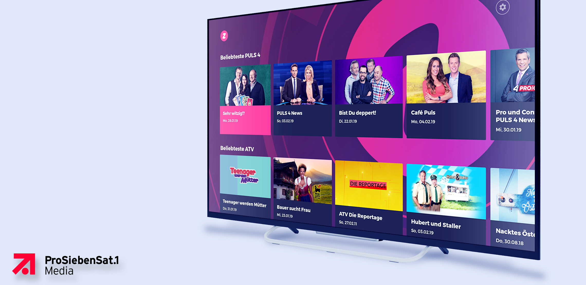 Pro7 Mockups mobile TV